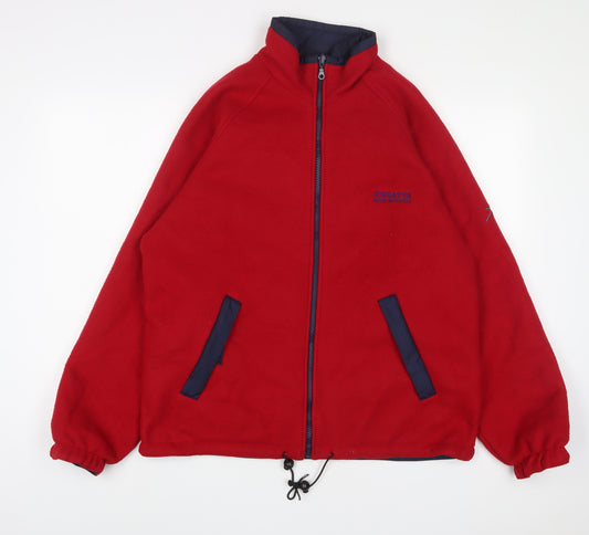 Regatta Mens Red Jacket Size L Zip - Reversible