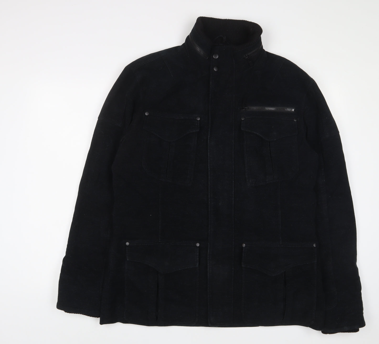 NEXT Mens Black Jacket Size L Zip