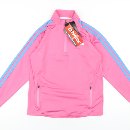 O'Neill Girls Pink Jacket Size 9-10 Years Zip