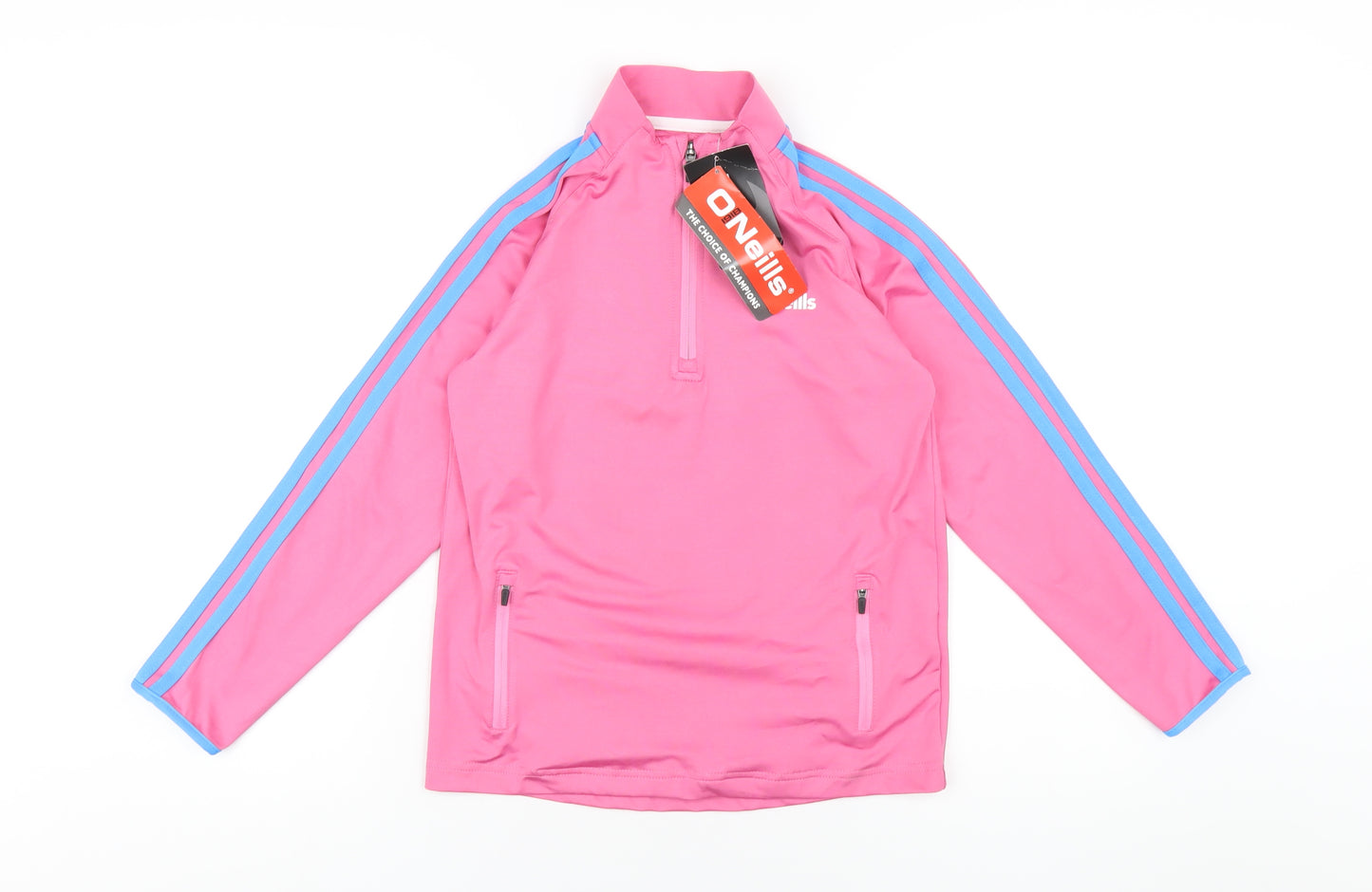 O'Neill Girls Pink Jacket Size 9-10 Years Zip