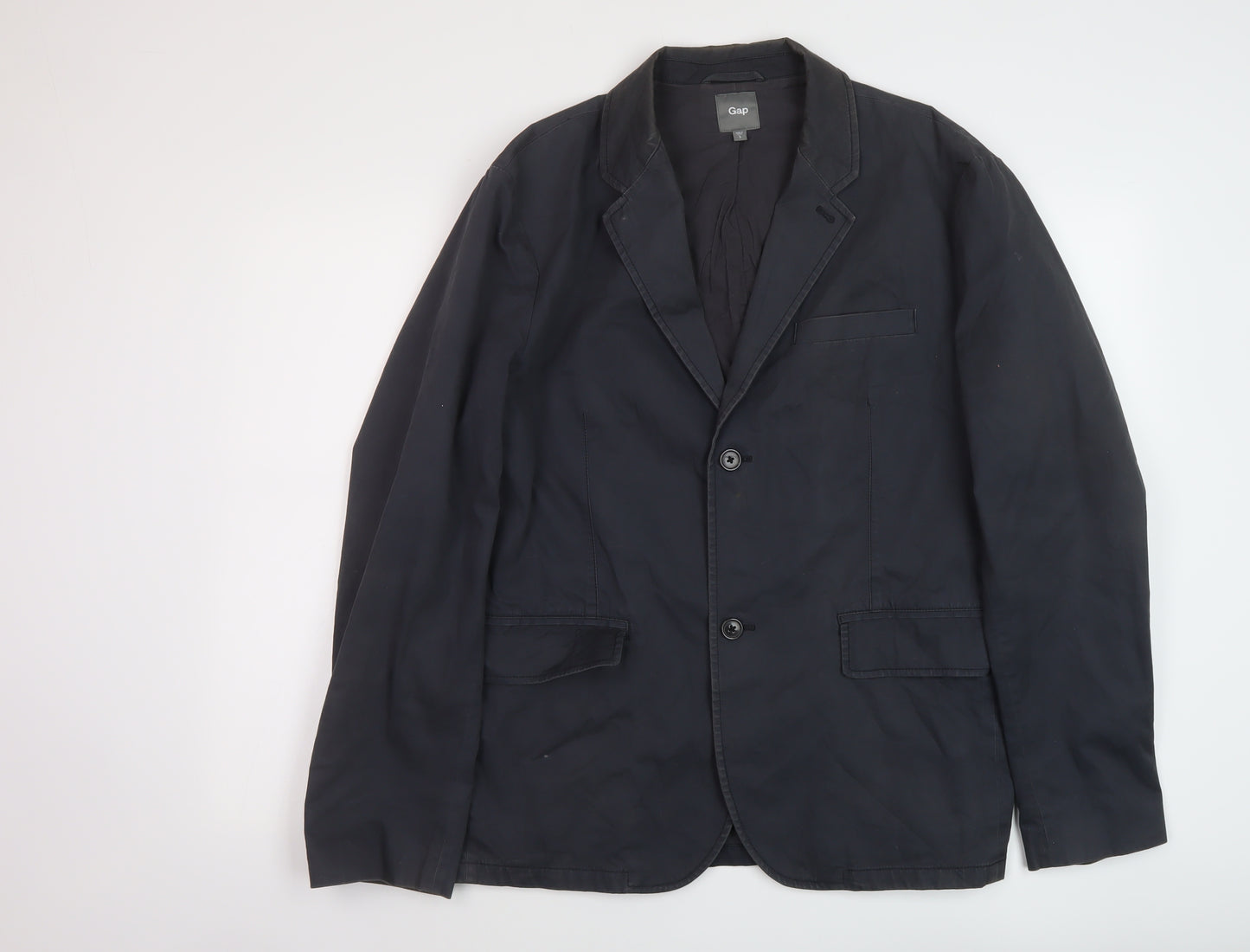 Gap Mens Blue Jacket Size L Button