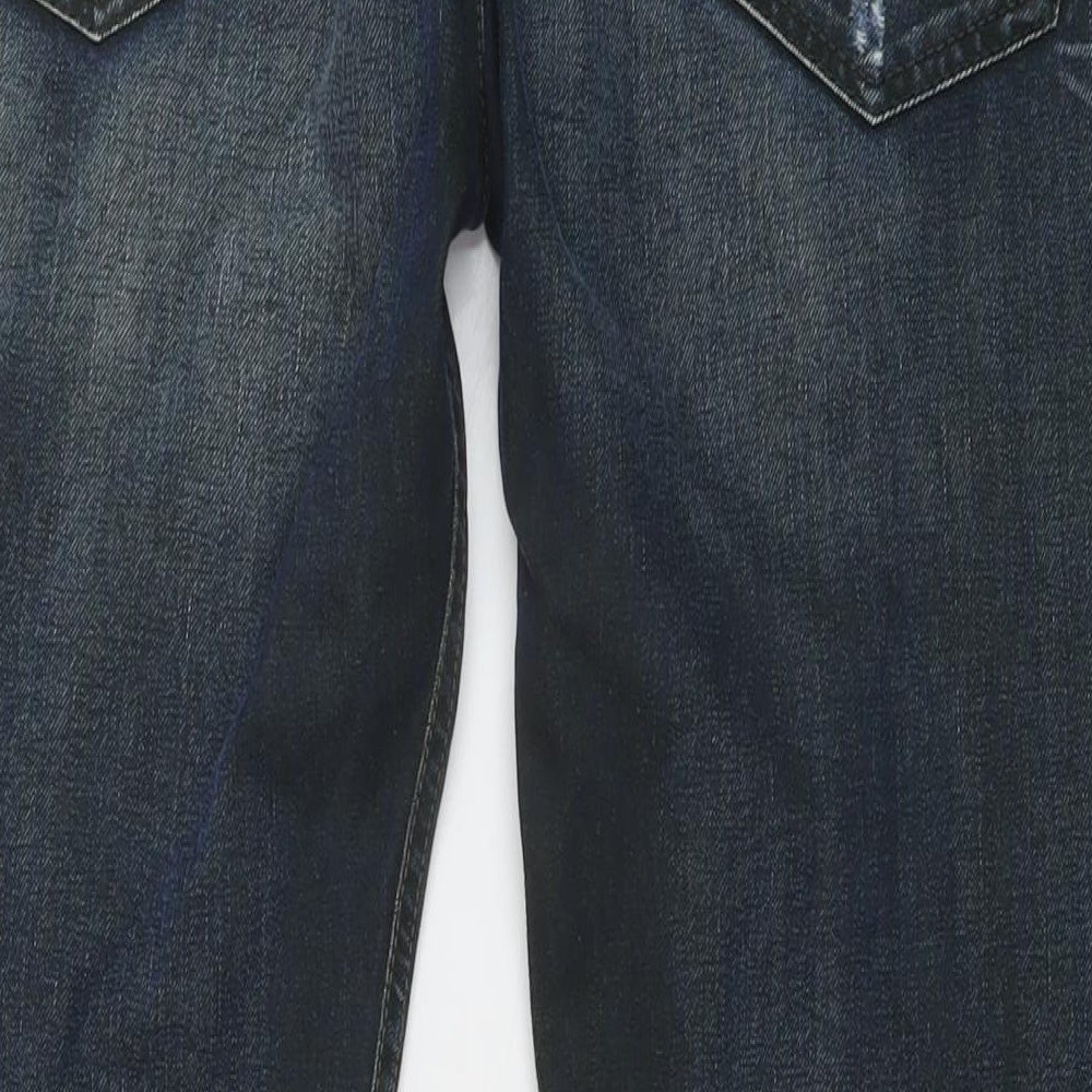 Diesel Mens Blue Cotton Straight Jeans Size 36 in L30 in Regular Button