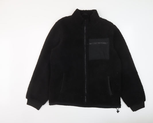 Modern Archives Mens Black Jacket Size XL Zip