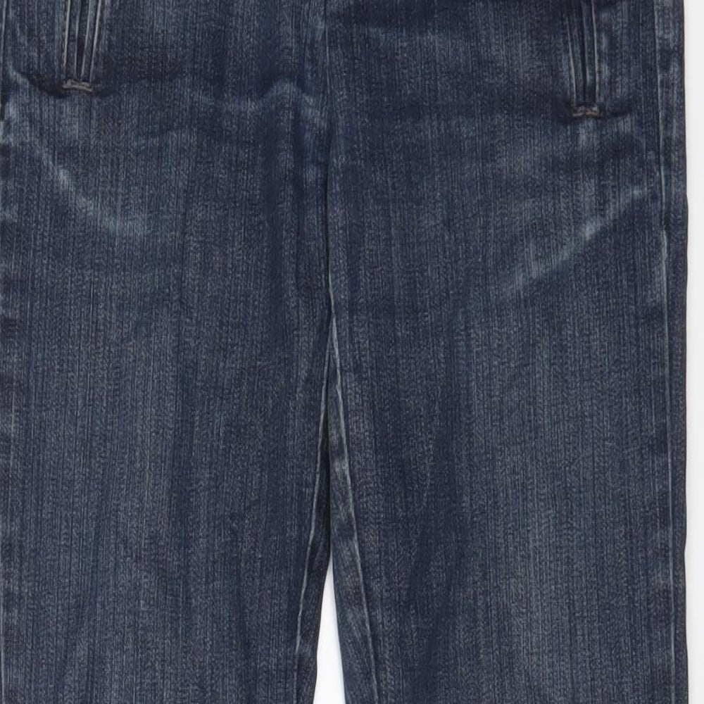 Gap Womens Blue Cotton Skinny Jeans Size 8 L30 in Regular Zip