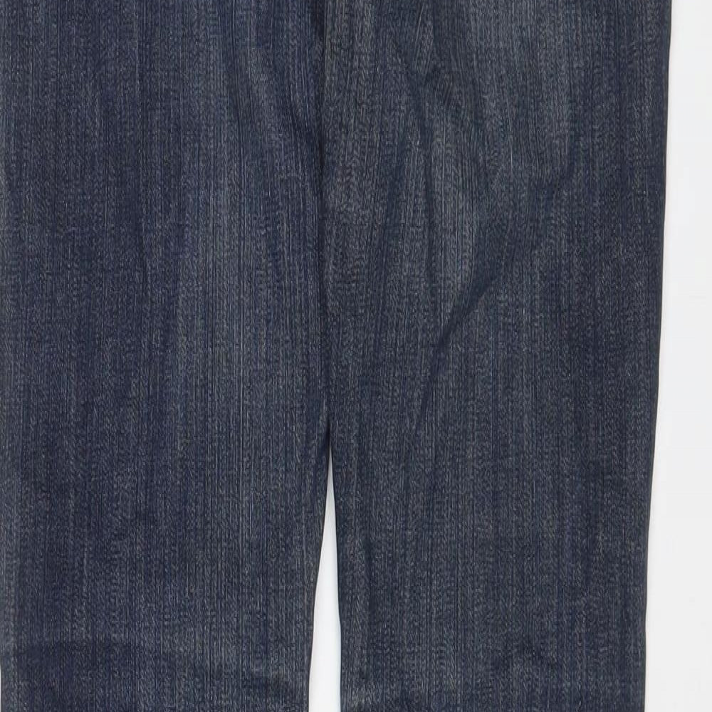 Gap Womens Blue Cotton Skinny Jeans Size 8 L30 in Regular Zip