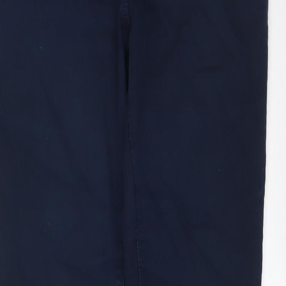 George Womens Blue Cotton Skinny Jeans Size 12 L27 in Regular Zip