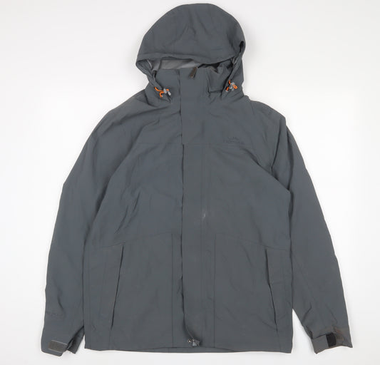 Kathmandu Mens Grey Jacket Size M Zip - Zip Pockets