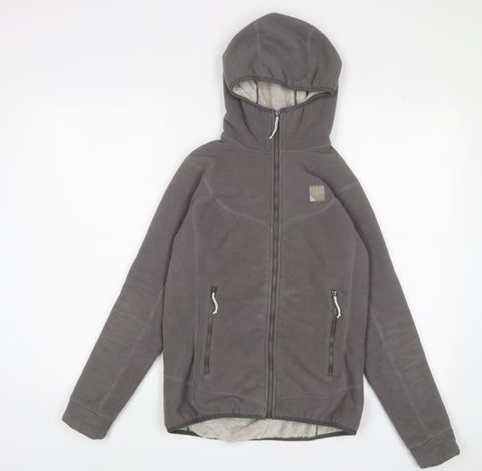 Sprayway Womens Grey Jacket Size 8 Zip - Zip Pockets