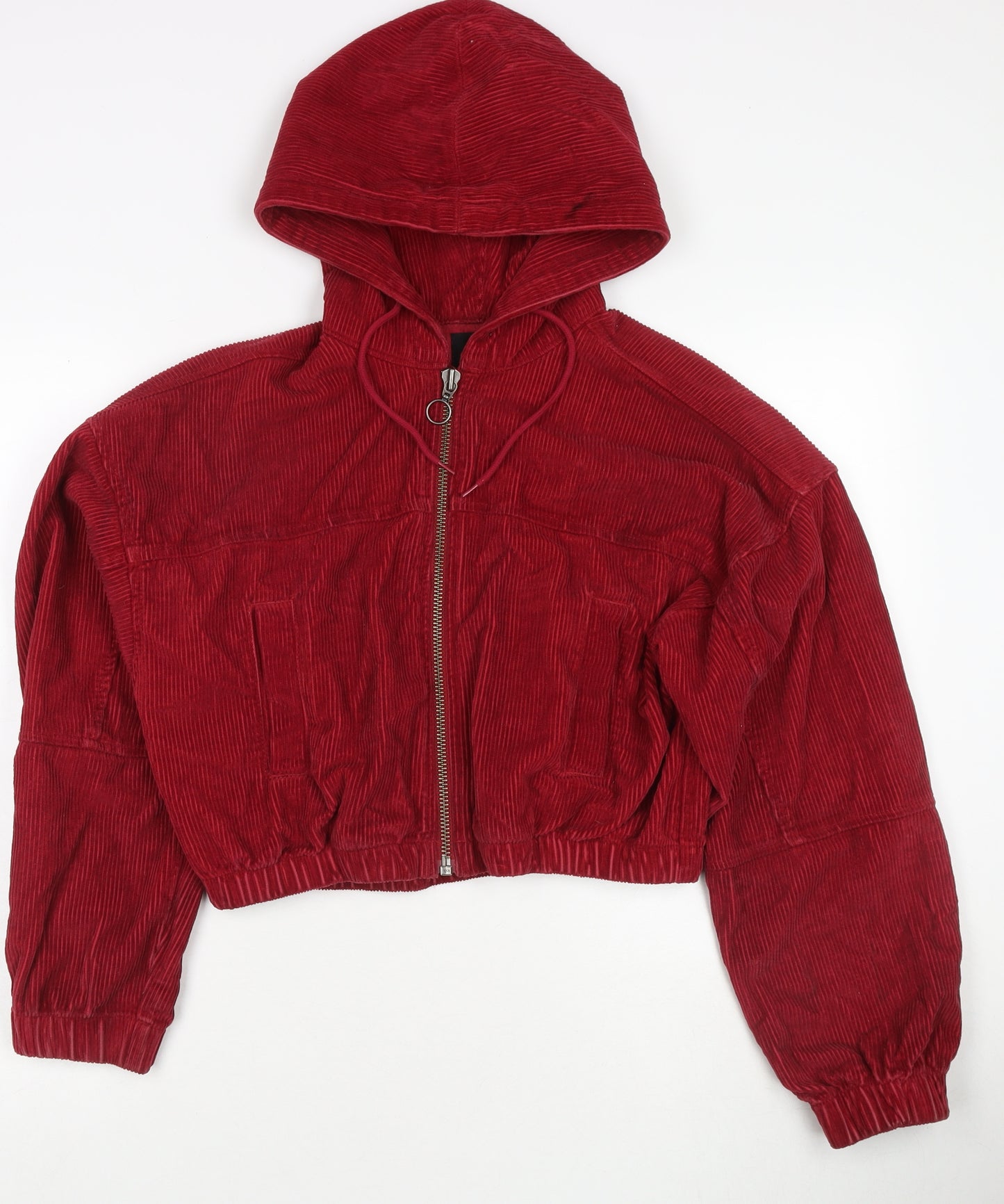 Urban Outfitters Womens Red Jacket Size S Zip