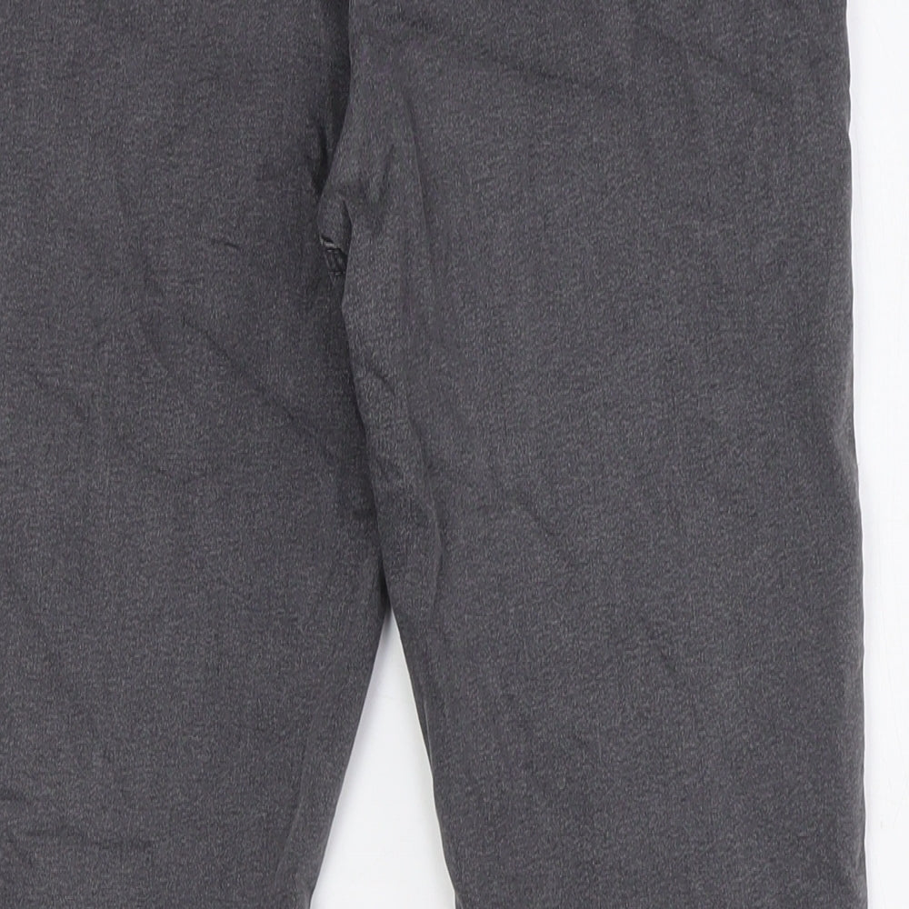 Marks and Spencer Womens Grey Cotton Jegging Jeans Size 12 L28 in Regular