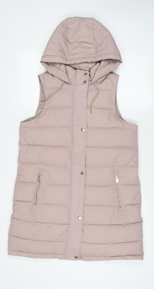 Regatta Womens Pink Gilet Jacket Size 10 Zip - Zip Pockets