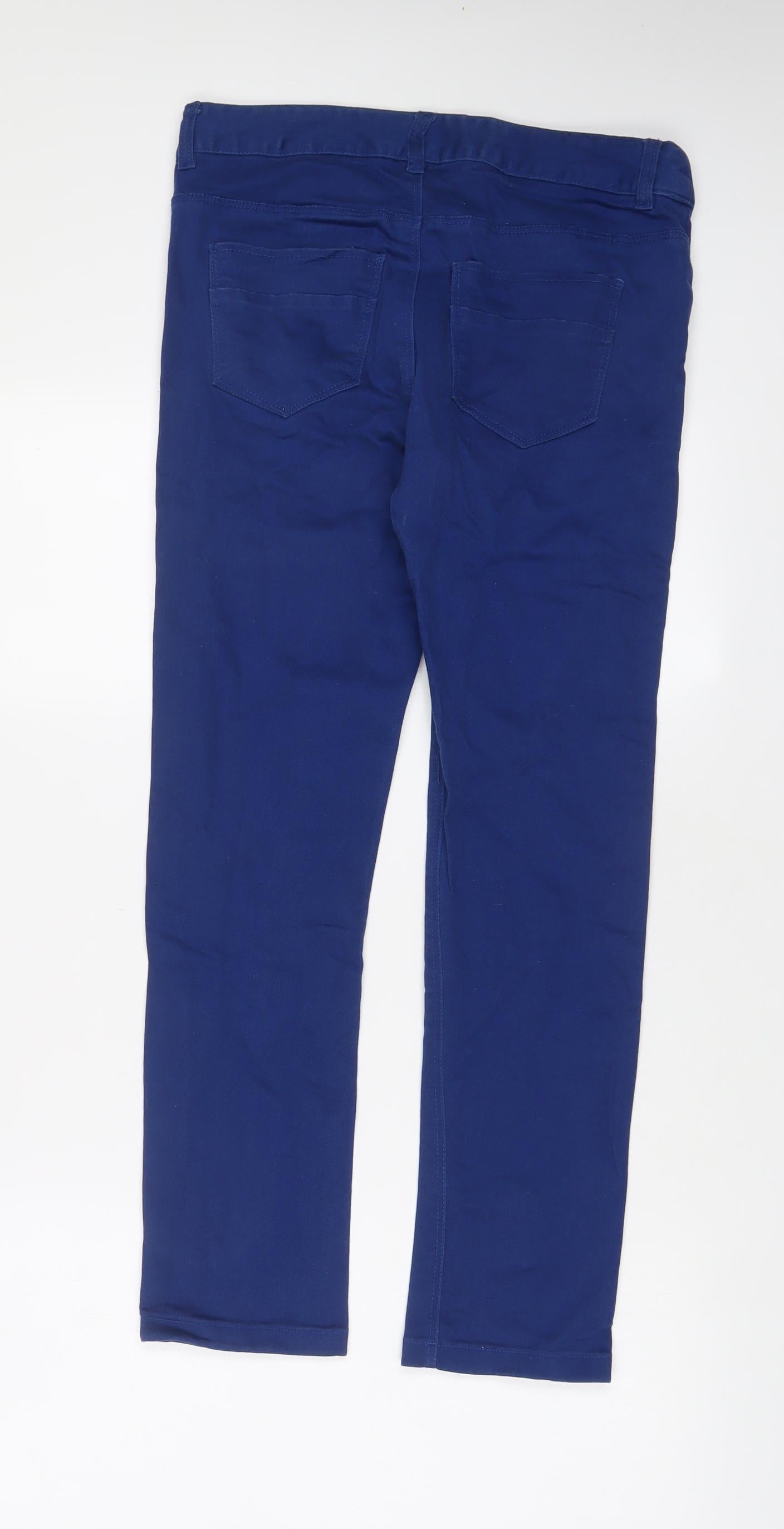 D.Pulse Womens Blue Cotton Skinny Jeans Size 28 in L26 in Regular Zip