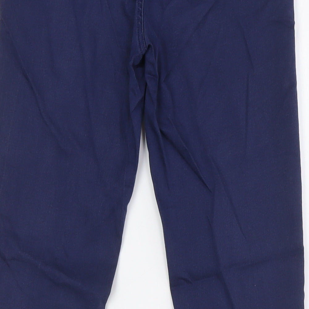 Marks and Spencer Womens Blue Cotton Jegging Jeans Size 10 L28 in Regular