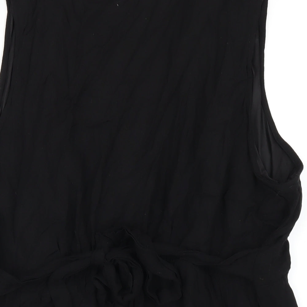 Torrid Womens Black Viscose Basic Tank Size 18 V-Neck