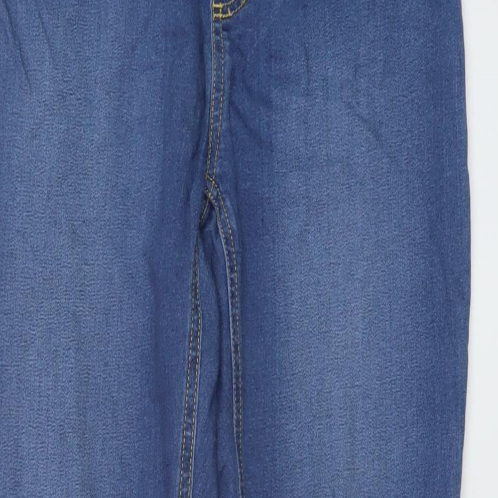 TU Womens Blue Cotton Jegging Jeans Size 10 L27 in Regular