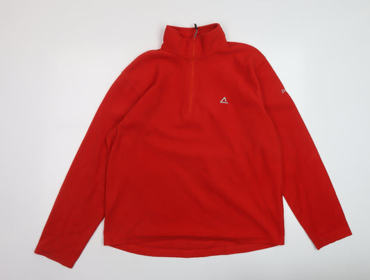 Dare 2B Mens Red Polyester Pullover Sweatshirt Size M