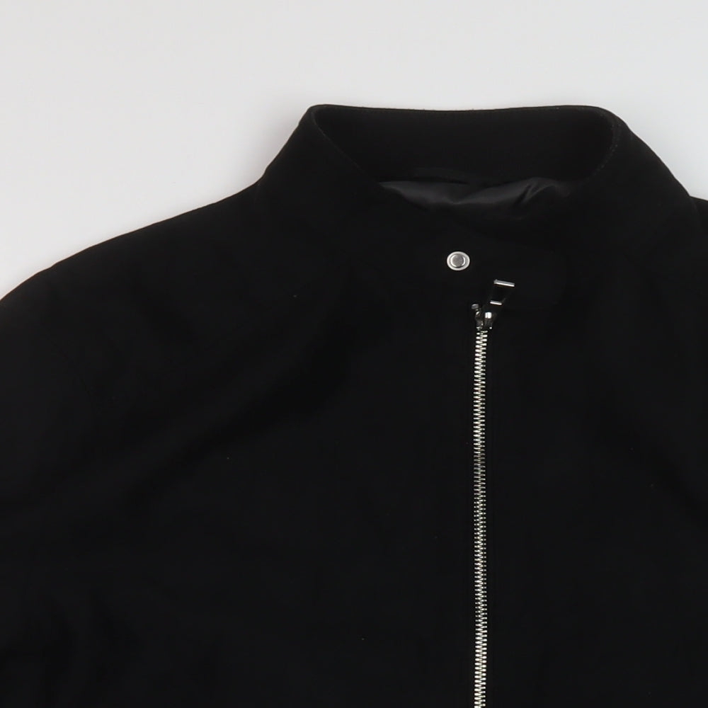 Marks and Spencer Mens Black Jacket Size M Zip