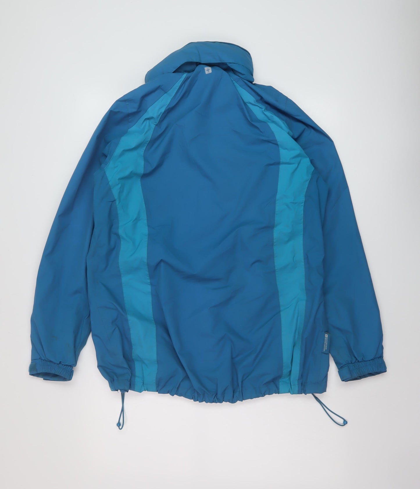 Mountain Warehouse Womens Blue Rain Coat Coat Size 14 Zip