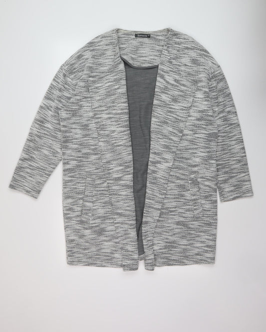 Bonmarché Womens Grey Jacket Size 20