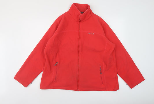 Regatta Womens Red Jacket Size 18 Zip