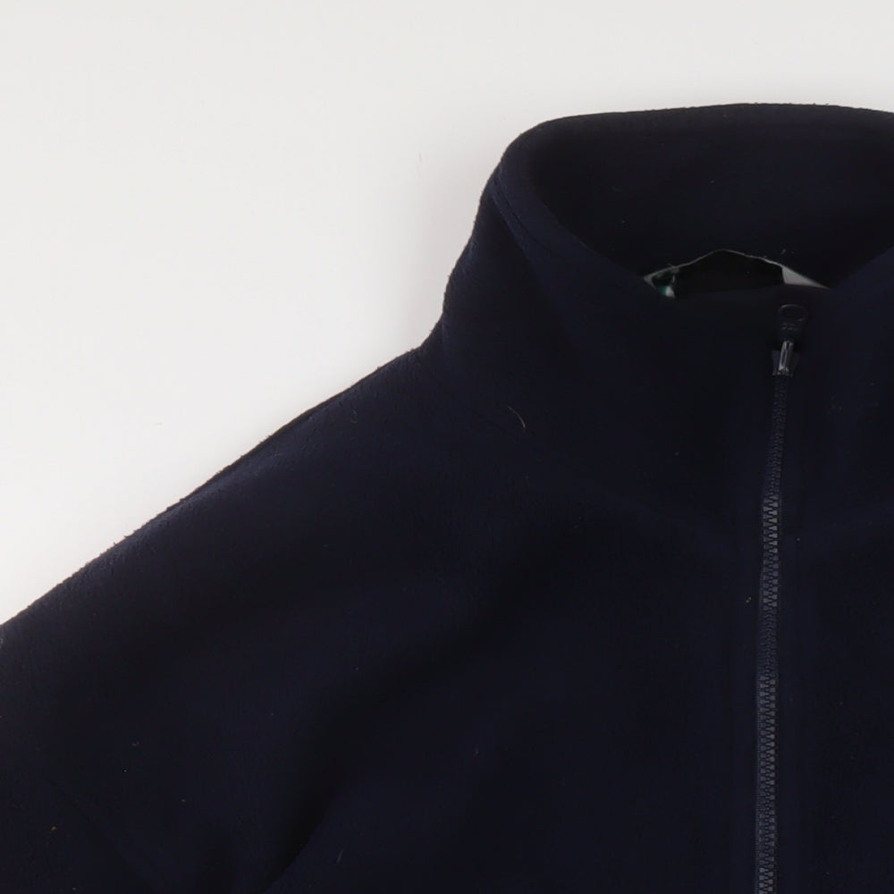 Outdoor Mens Blue Jacket Size L Zip