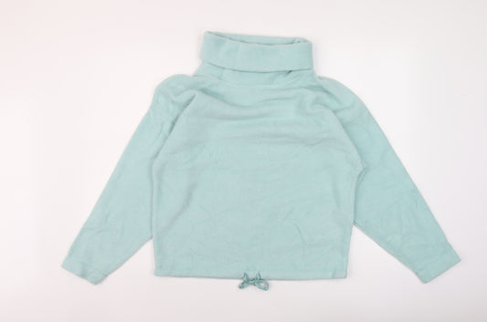 Marks and Spencer Womens Blue Polyester Pullover Sweatshirt Size L Pullover