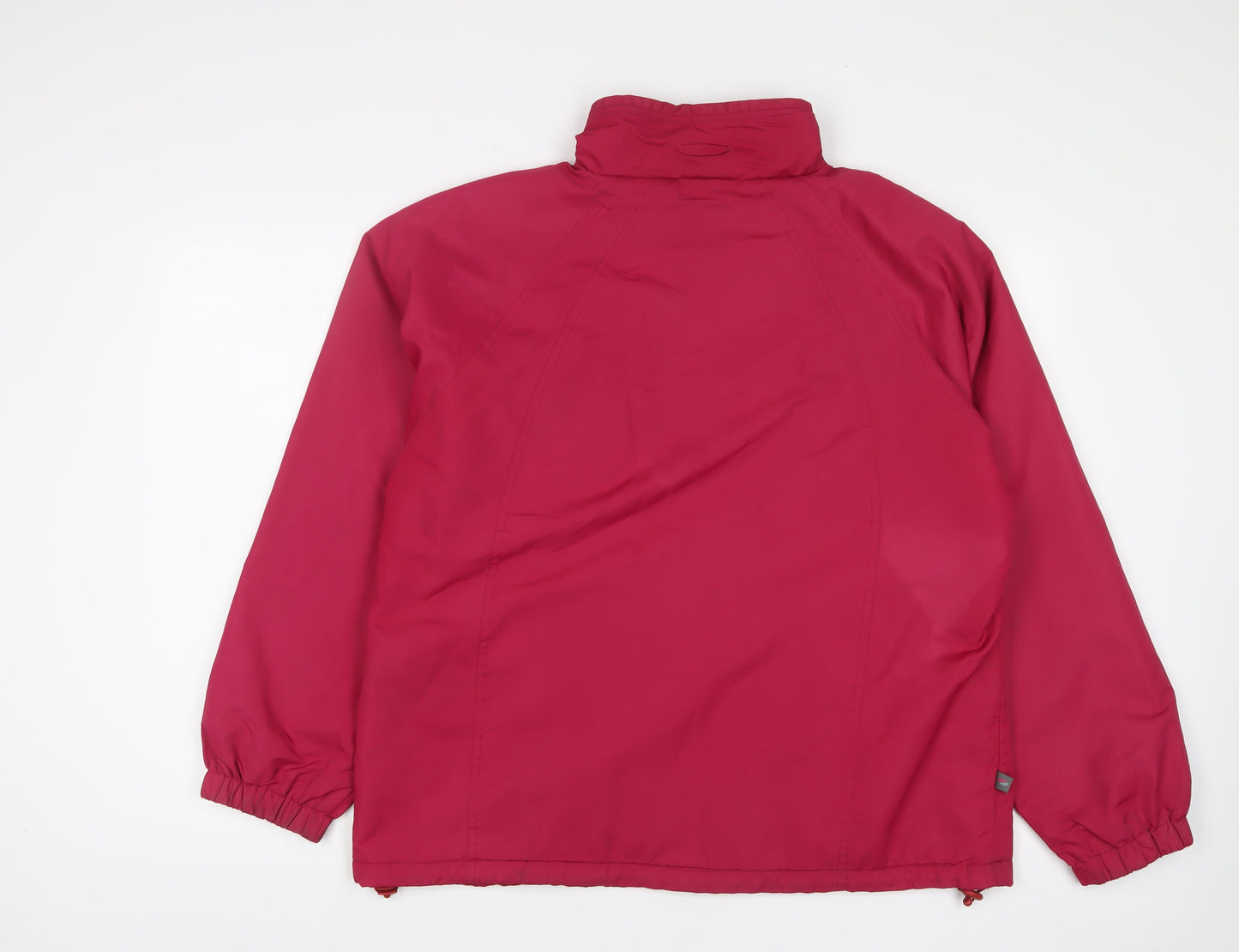 Mountain Life Womens Pink Jacket Coat Size 16 Zip - Zip Pockets