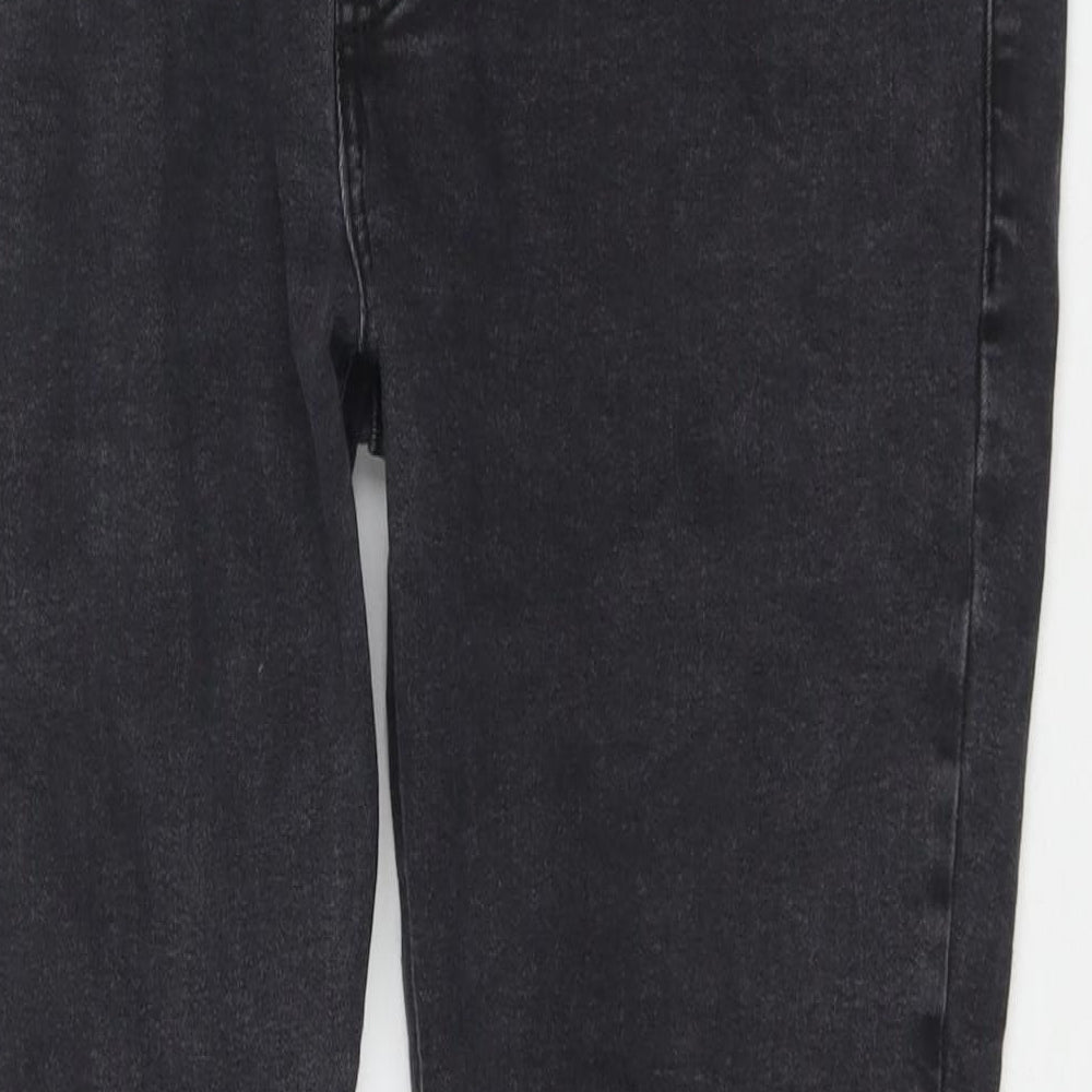 Denim & Co. Mens Black Cotton Skinny Jeans Size 36 in L30 in Regular Zip