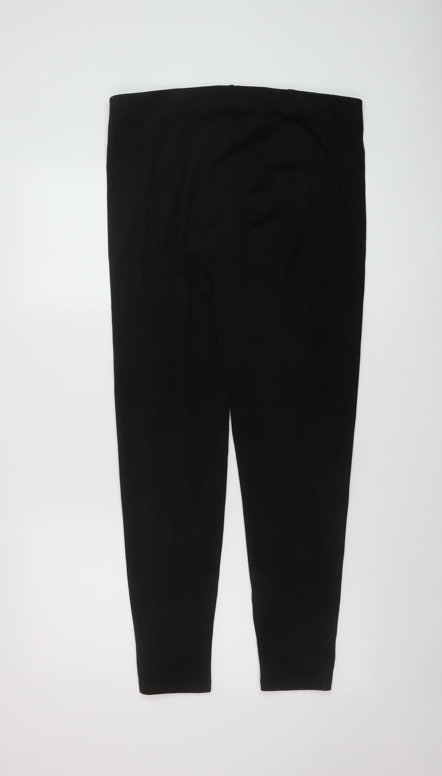 Marks and Spencer Womens Black Polyester Jegging Trousers Size 16 L28 in Regular