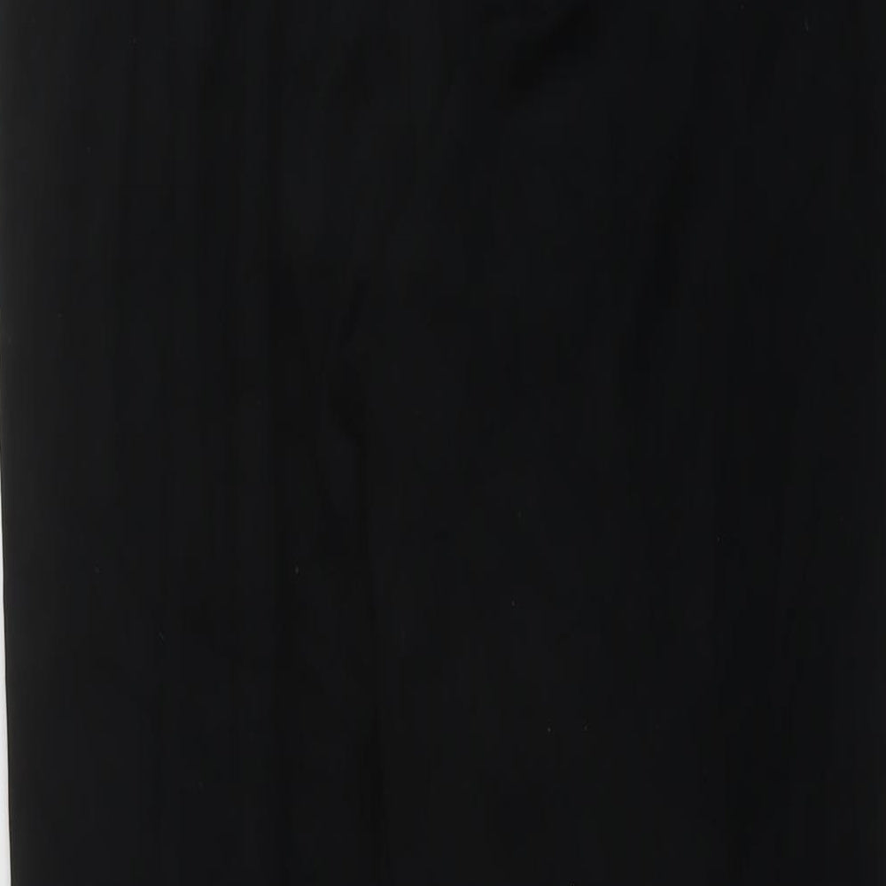 Marks and Spencer Womens Black Polyester Jegging Trousers Size 16 L28 in Regular