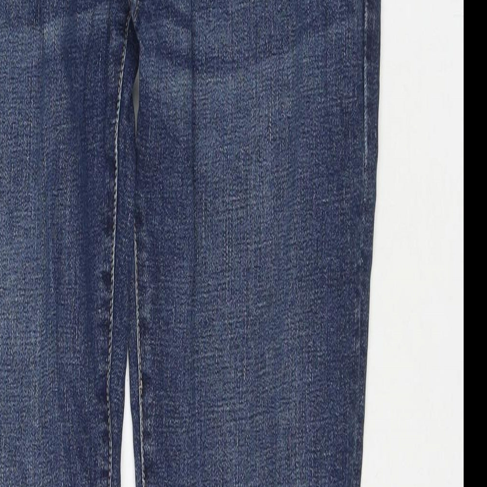 Gap Mens Blue Cotton Skinny Jeans Size 30 in L32 in Regular Zip