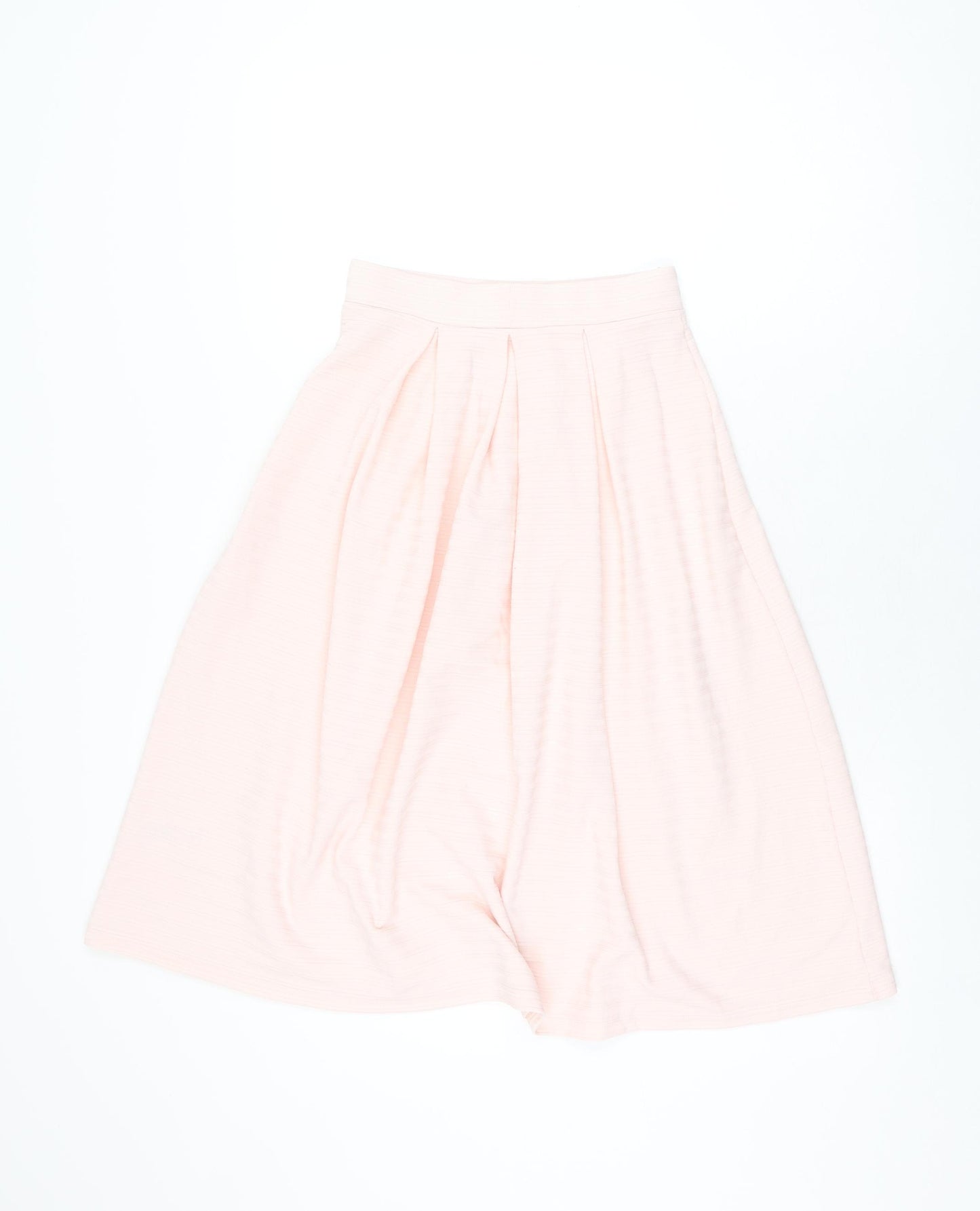 Miss Selfridge Womens Pink Polyester Swing Skirt Size 6