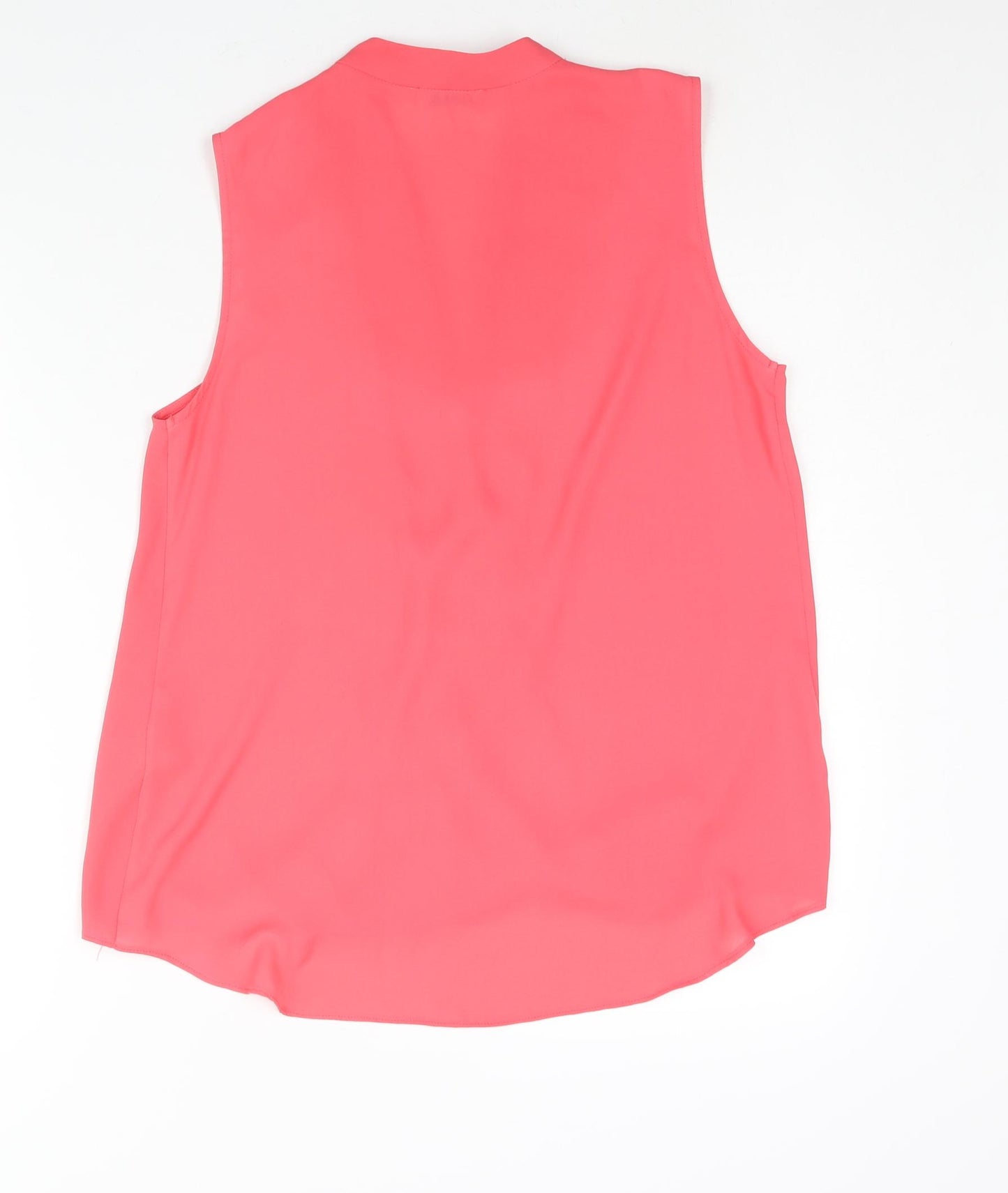 Paraphrase Womens Pink Polyester Camisole Blouse Size 12 V-Neck