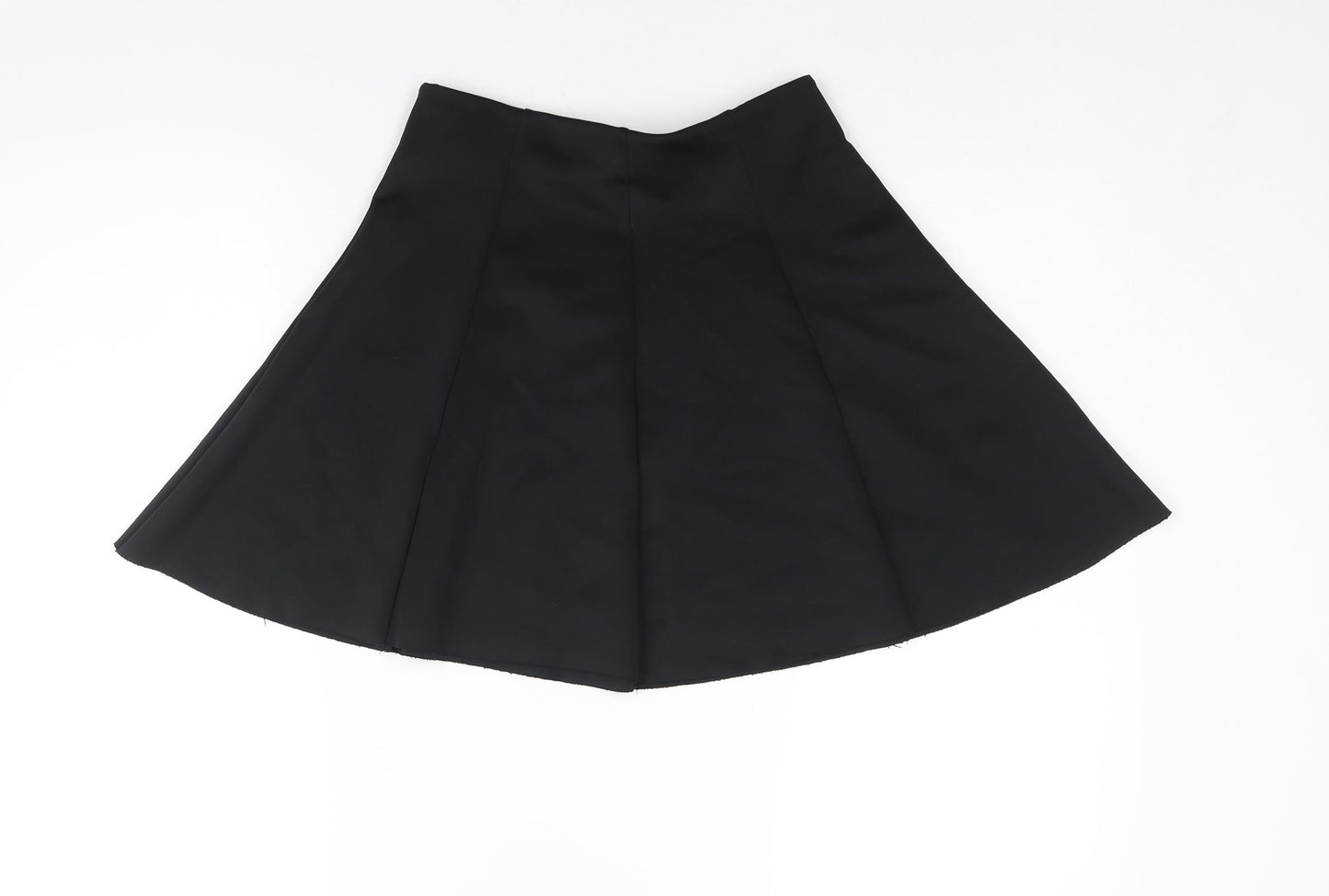 Divided by H&M Womens Black Polyester Skater Skirt Size S