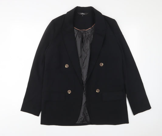 NEXT Womens Black Jacket Blazer Size 10 - Open