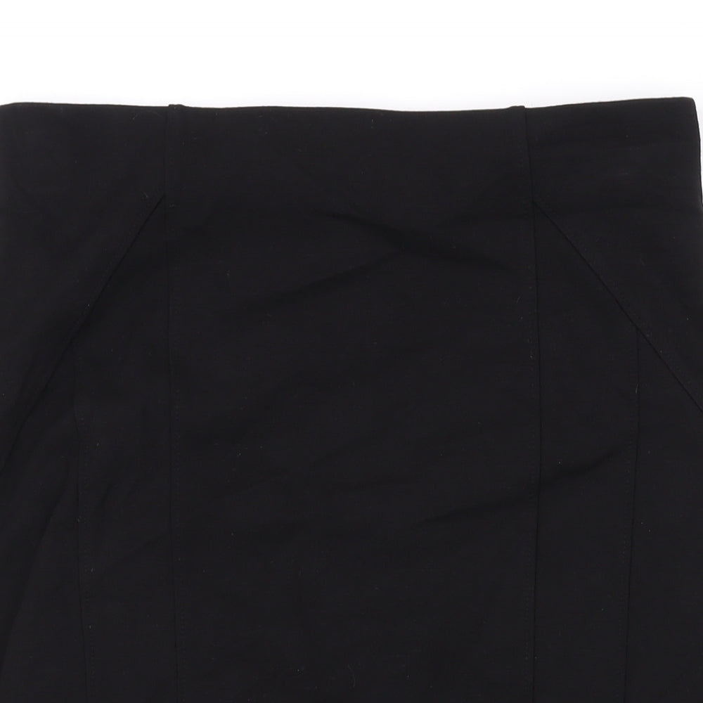 Principles Womens Black Viscose Straight & Pencil Skirt Size 10