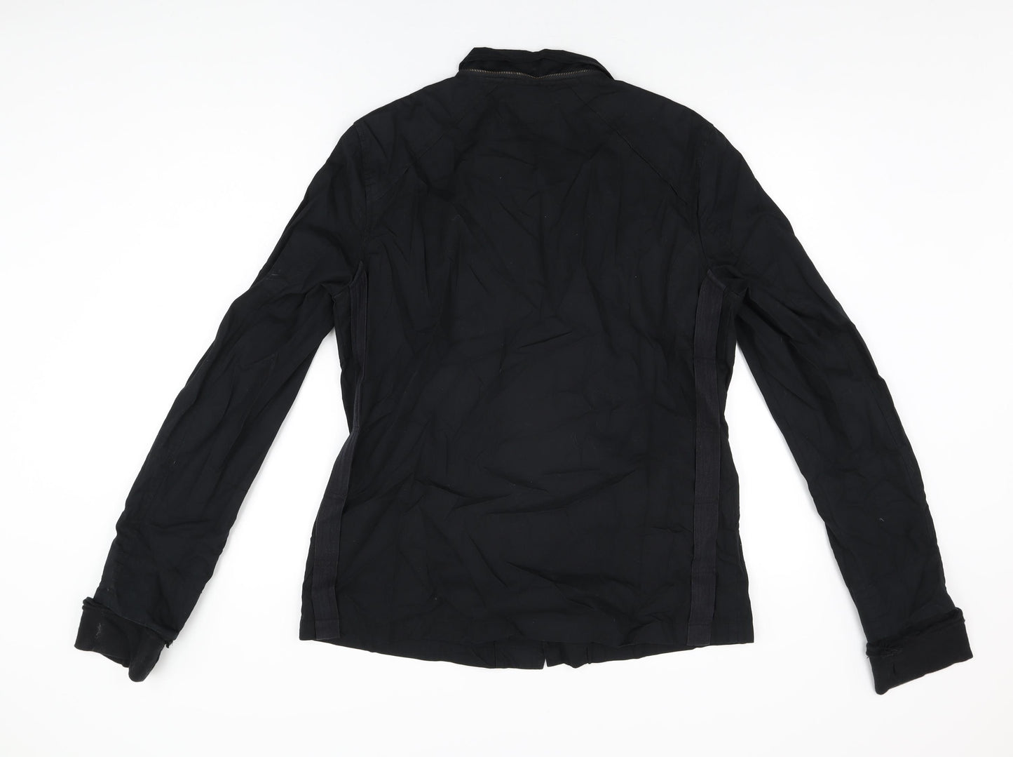 Politix Womens Black Jacket Coat Size S Zip