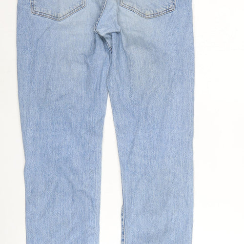 Levi's Mens Blue Cotton Blend Straight Jeans Size 30 in L29 in Regular Zip