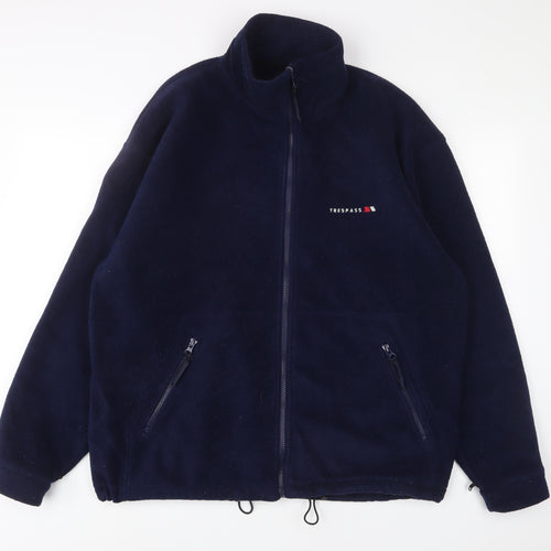 Trespass Mens Blue Jacket Size L Zip