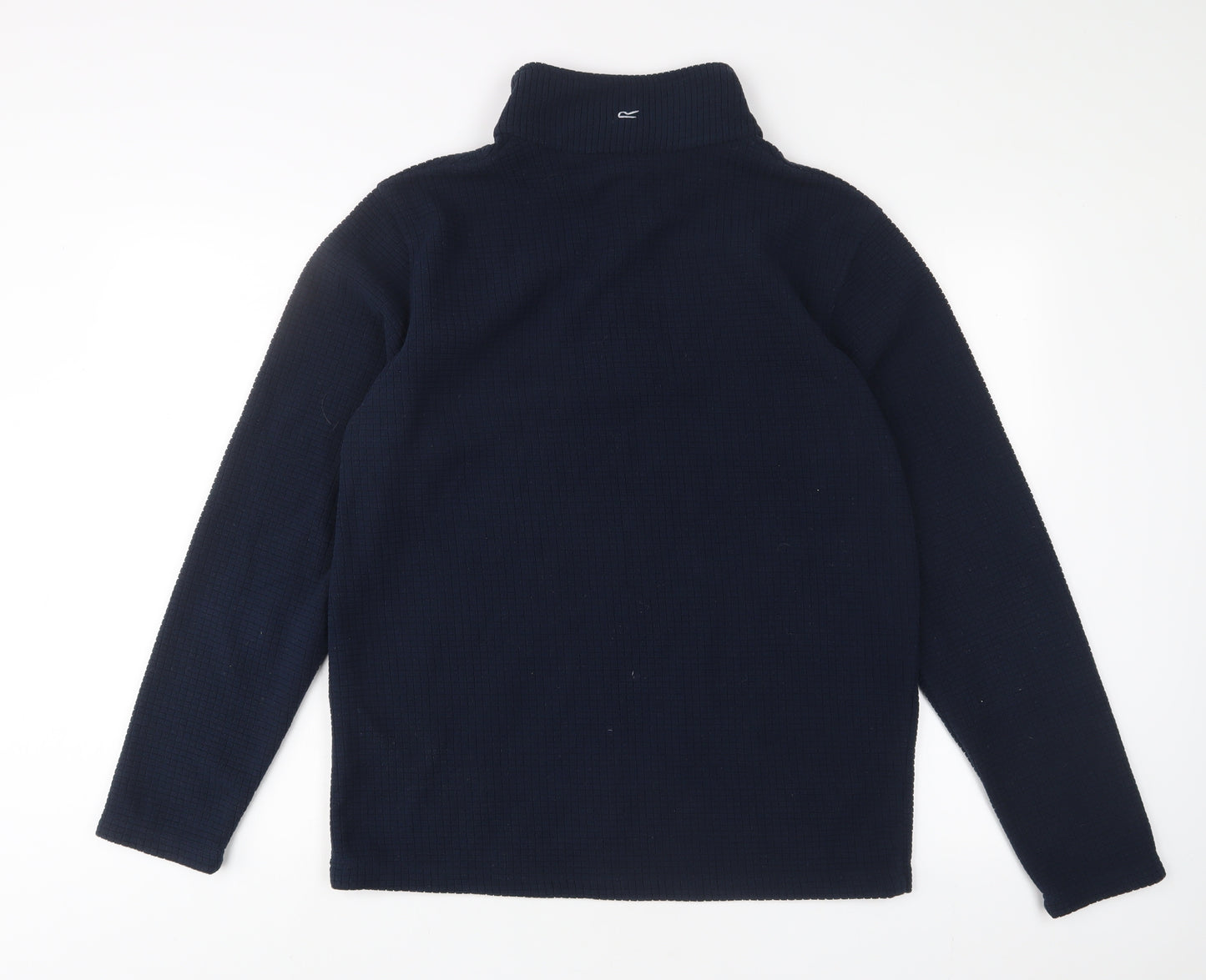 Regatta Mens Blue Polyester Pullover Sweatshirt Size M - 1/4 Zip