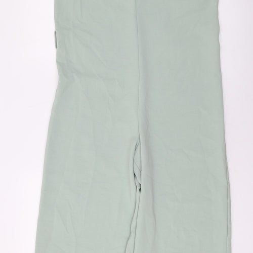 Zara Womens Green Polyester Jumpsuit One-Piece Size S L26 in Zip