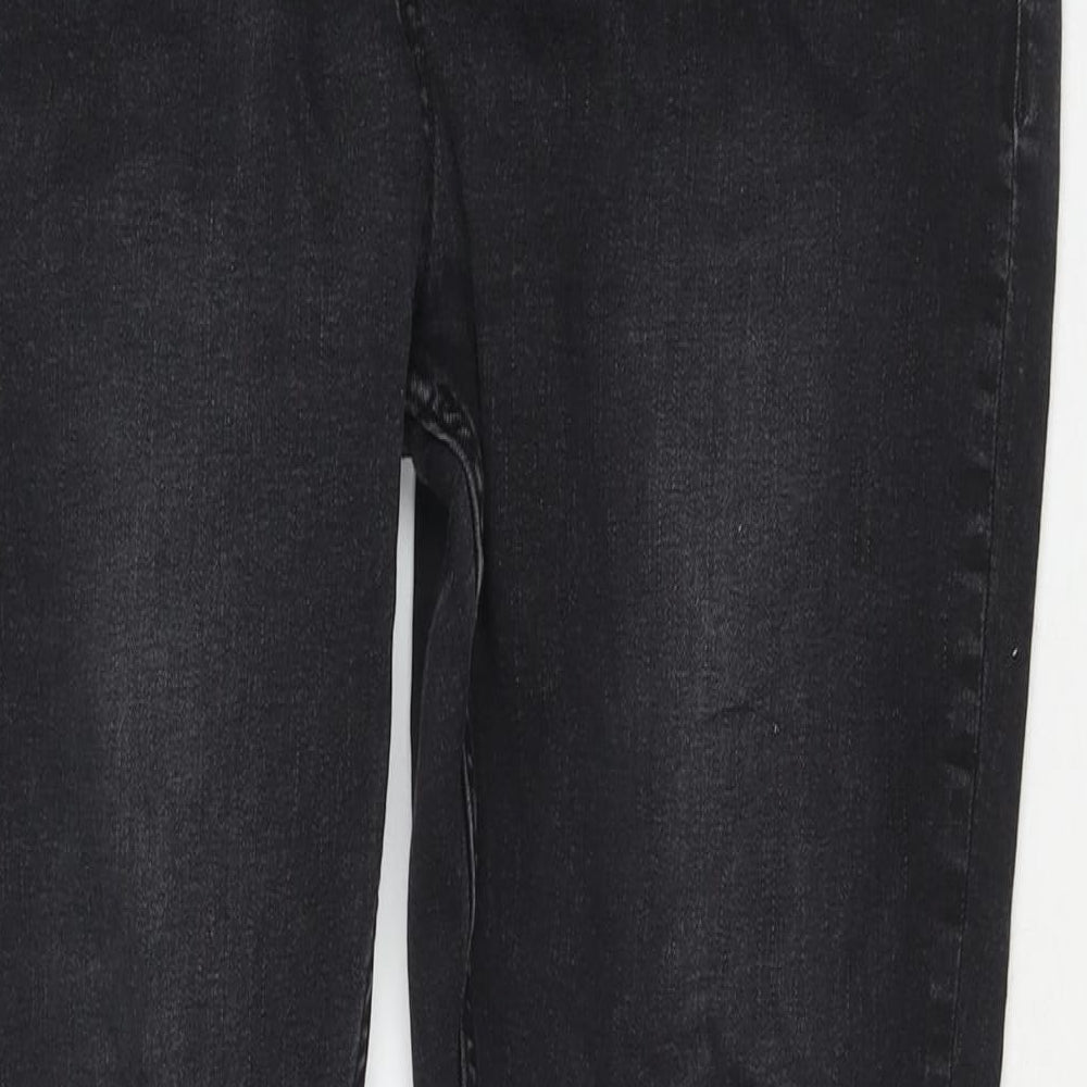 Route One Mens Black Cotton Skinny Jeans Size 36 in L29 in Regular Zip