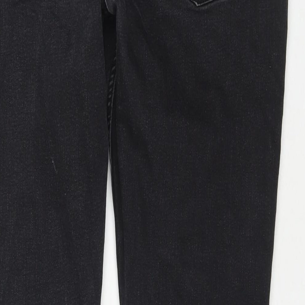 Route One Mens Black Cotton Skinny Jeans Size 36 in L29 in Regular Zip