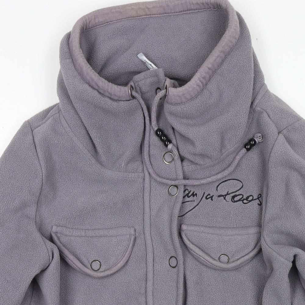 KangaROOS Womens Grey Jacket Size 10 Zip - Size 10-12