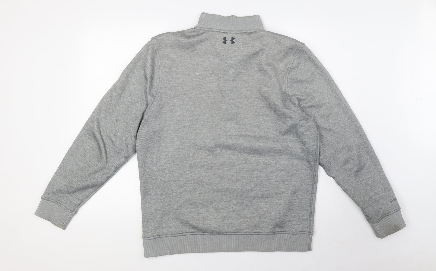 Under armour Mens Grey Polyester Pullover Sweatshirt Size M - 1/4Zip