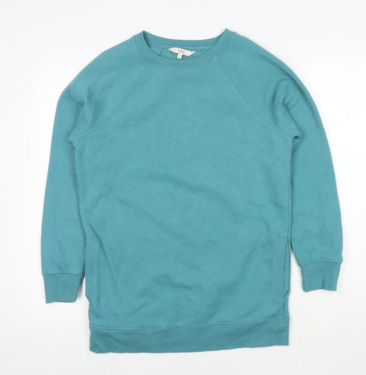 NEXT Mens Blue Cotton Pullover Sweatshirt Size S