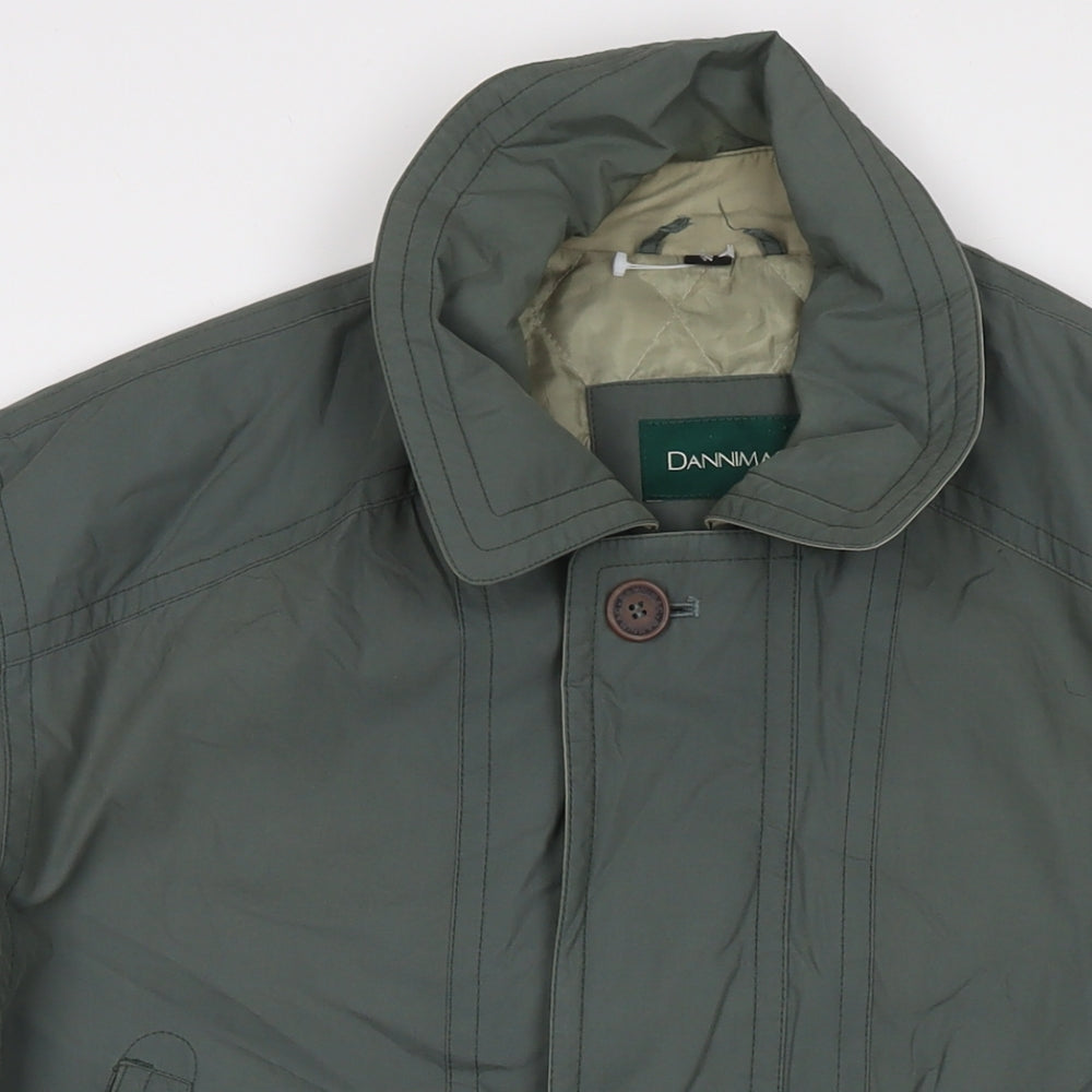 Dannimac Mens Green Jacket Size S Zip