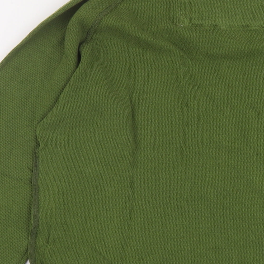 Abercrombie & Fitch Mens Green Cotton Pullover Sweatshirt Size S