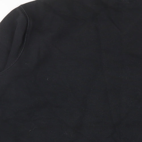 Levi's Mens Black Cotton Pullover Sweatshirt Size S - Logo, Embroidered