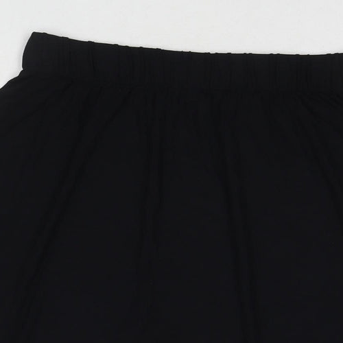 Marks and Spencer Womens Black Viscose Maxi Skirt Size 12